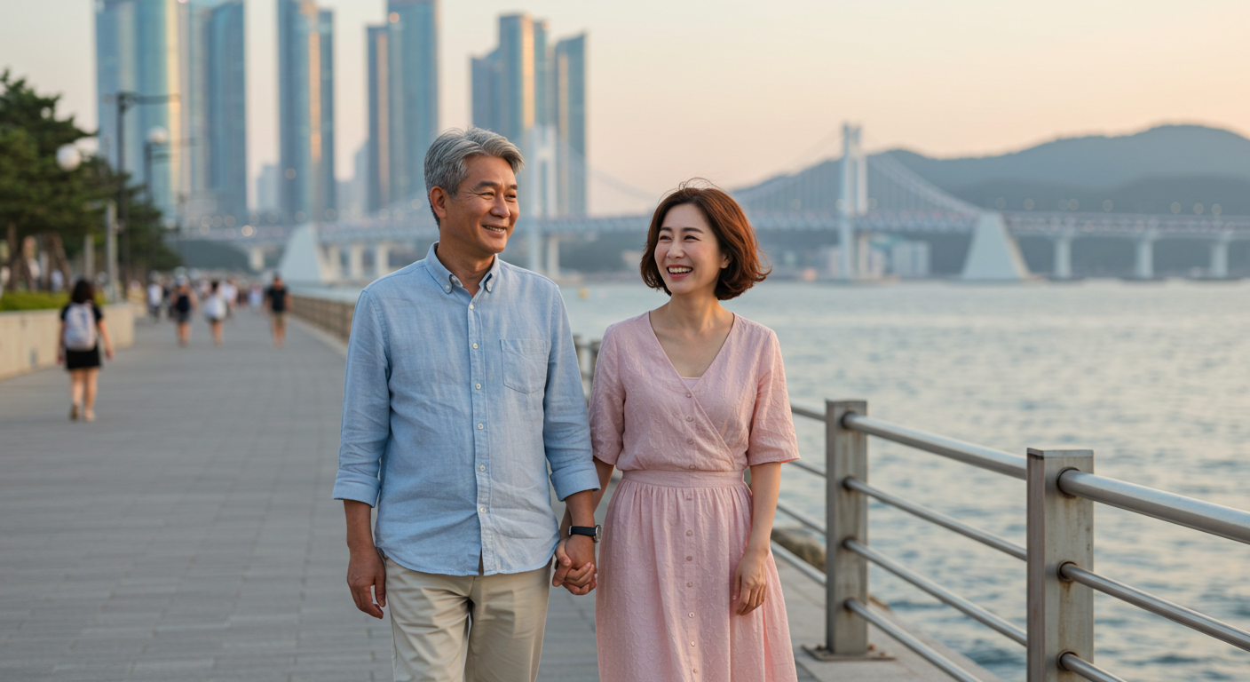 광안리해변산책