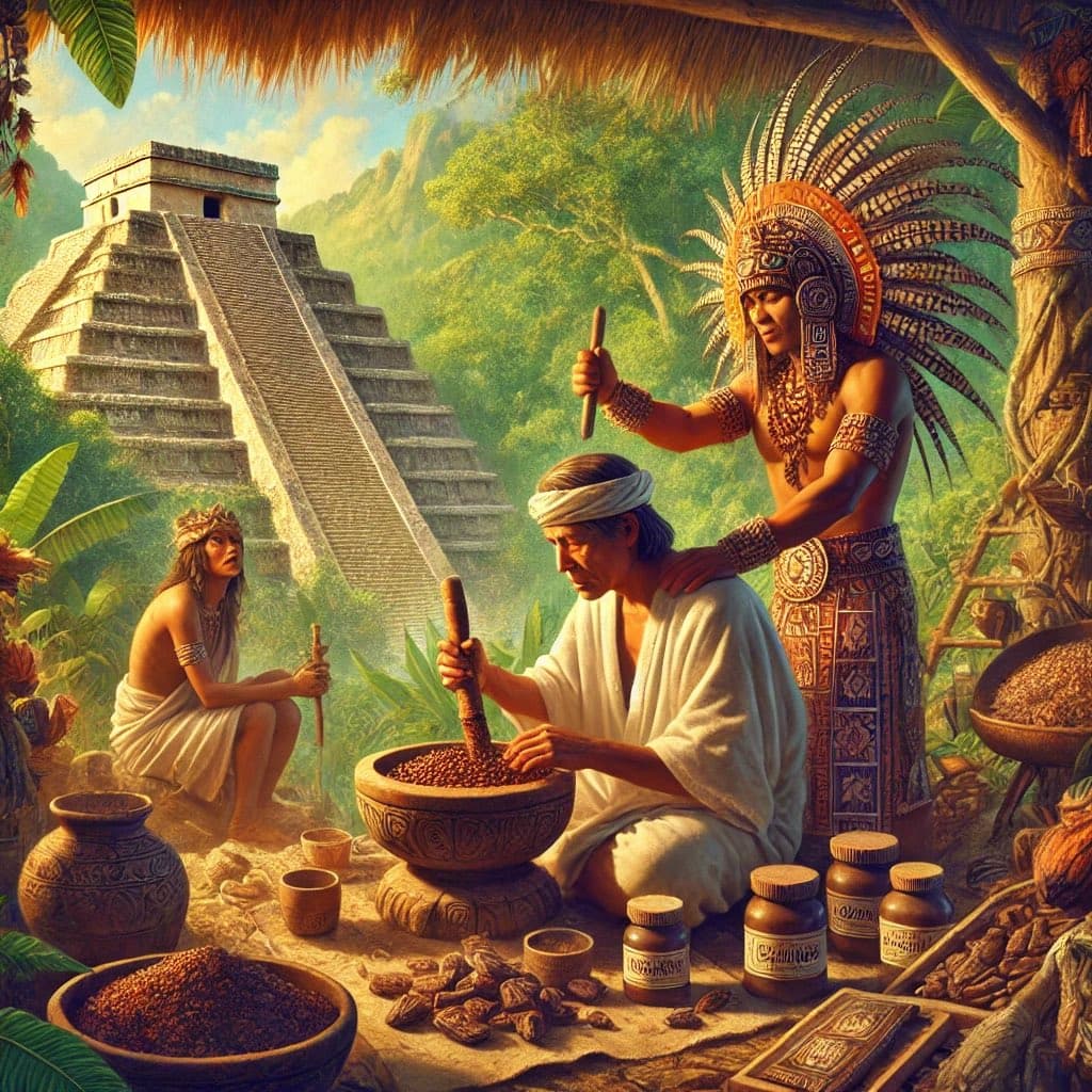 마야·아즈텍 의학: 초콜릿과 약초를 이용한 치료법