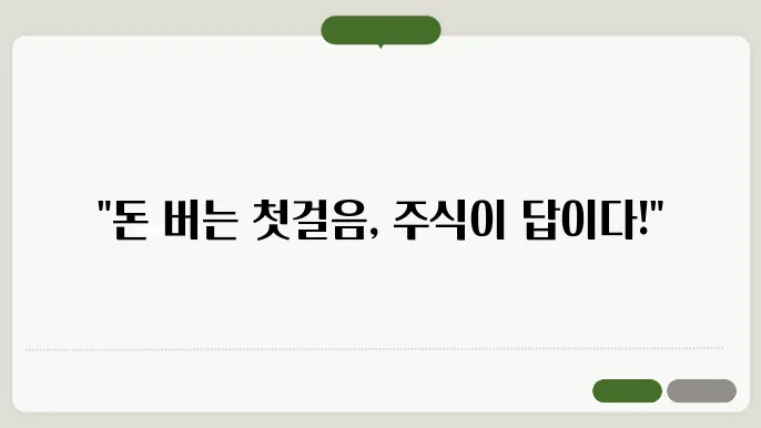 주식이란 무엇인가? 초보자를 위한 기본 개념 정리