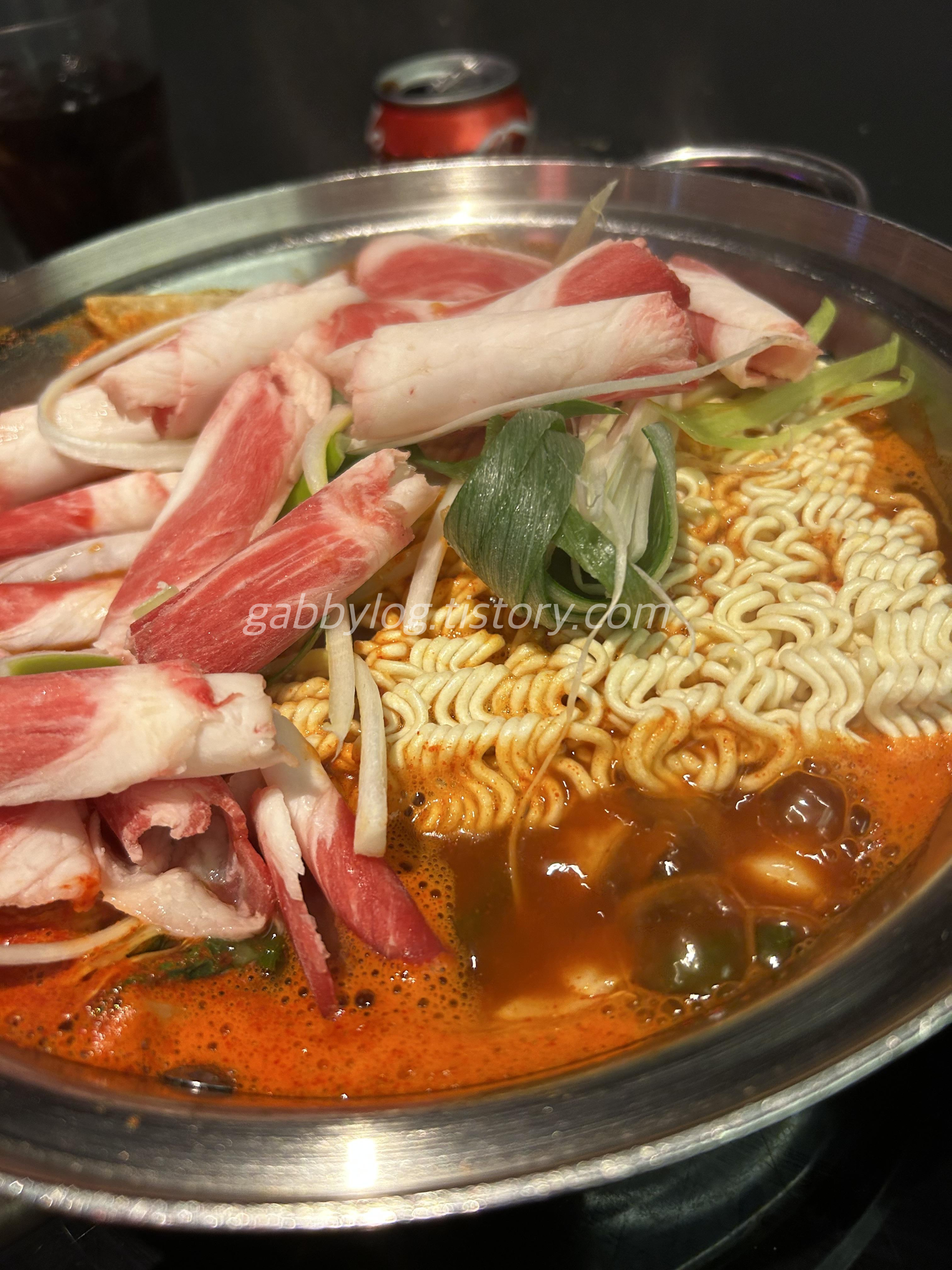 코엑스 사이드쇼 차돌즉석떡볶이
