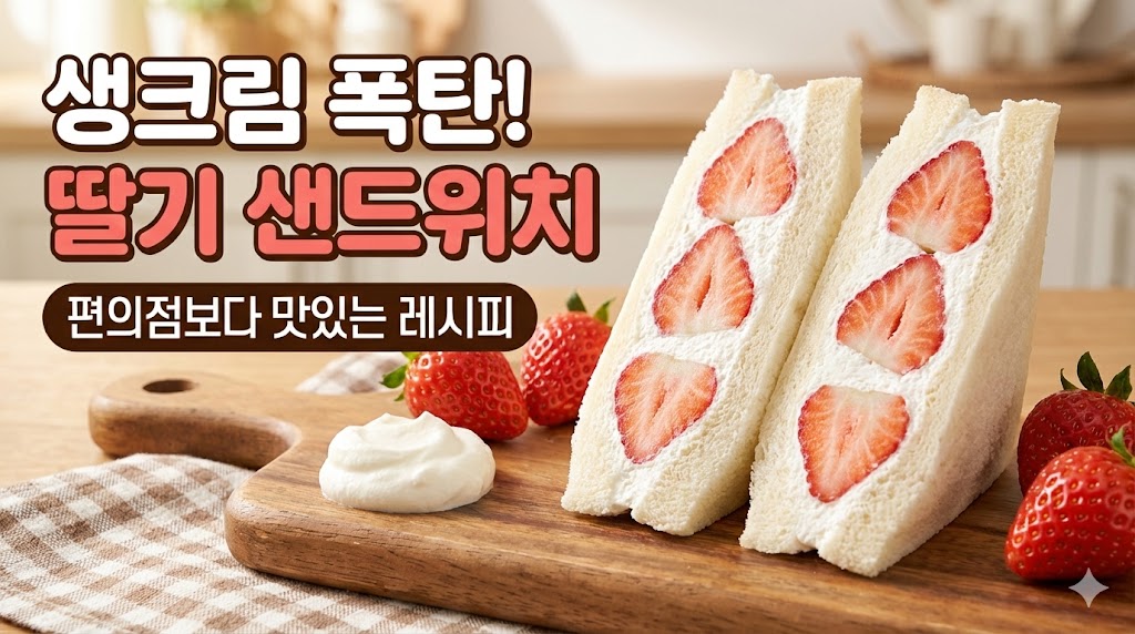 딸기샌드위치