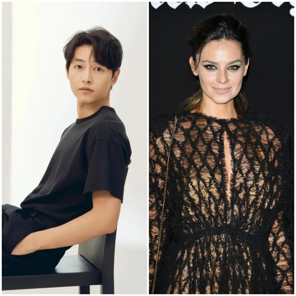 배우 송중기와 케이티 루이스 사운더스