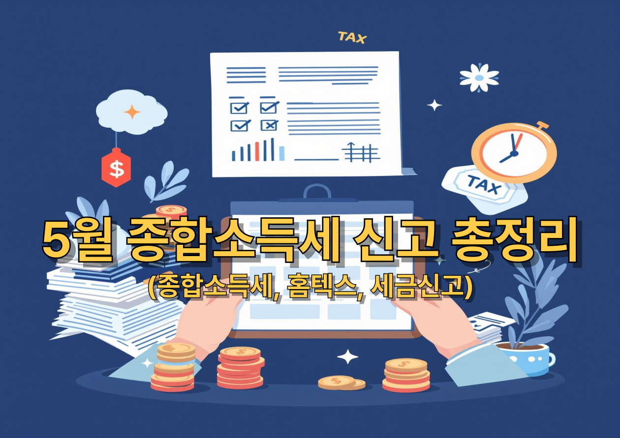 2025년 5월 종합소득세 신고 이미지