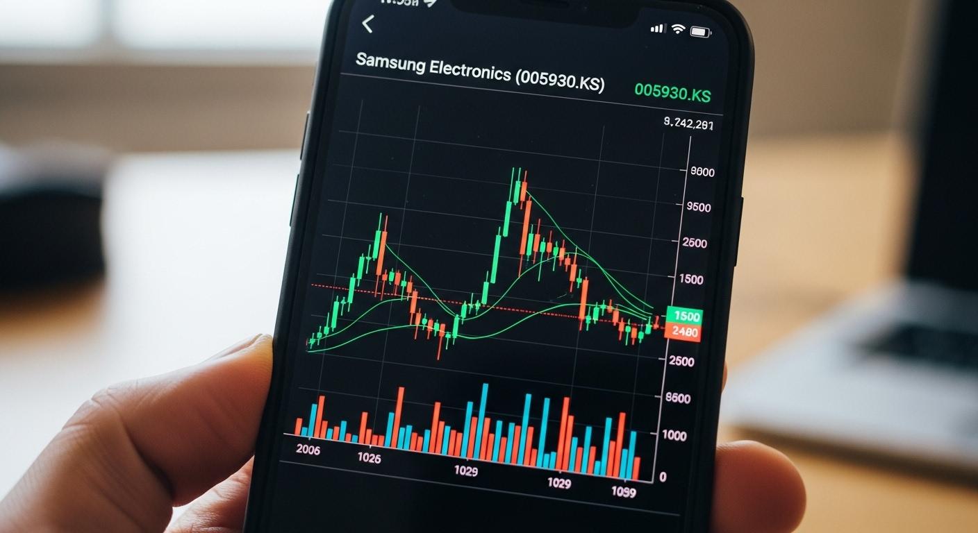 삼성전자 주가차트