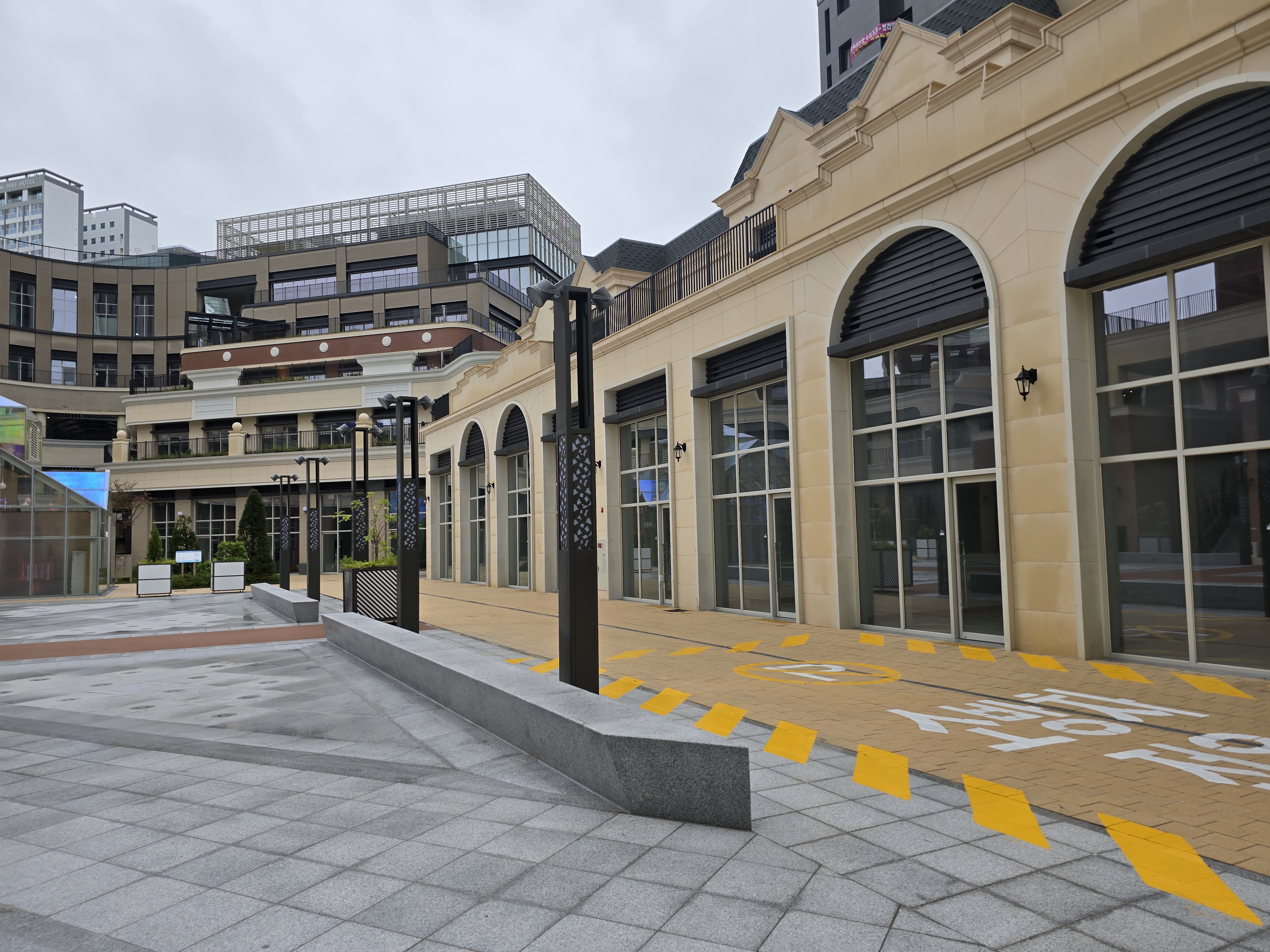 고덕브리티시상가 모습