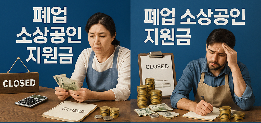 폐업 소상공인 지원금