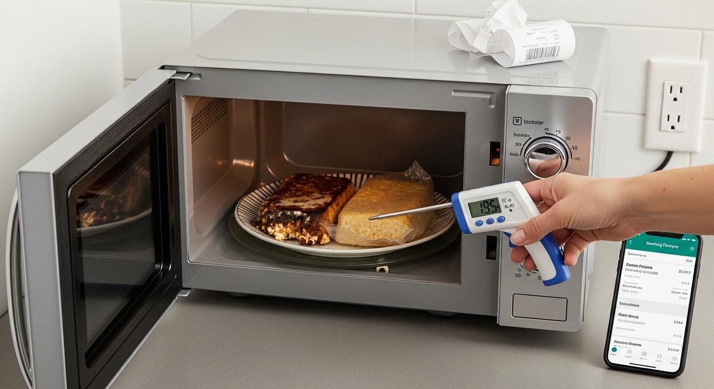 가열 편차 소형 전자레인지 내돈내산 후기