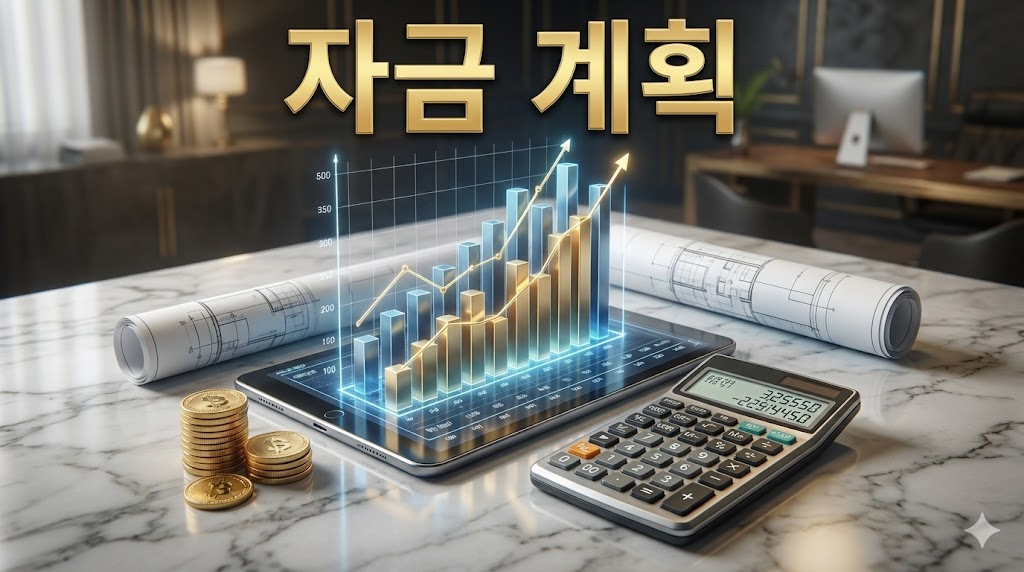 성공적인 청약을 위한 체계적인 자금 계획 분석 도표 이미지