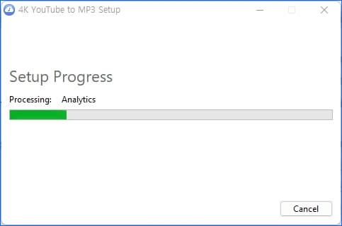 4k youtube to MP3 설치
