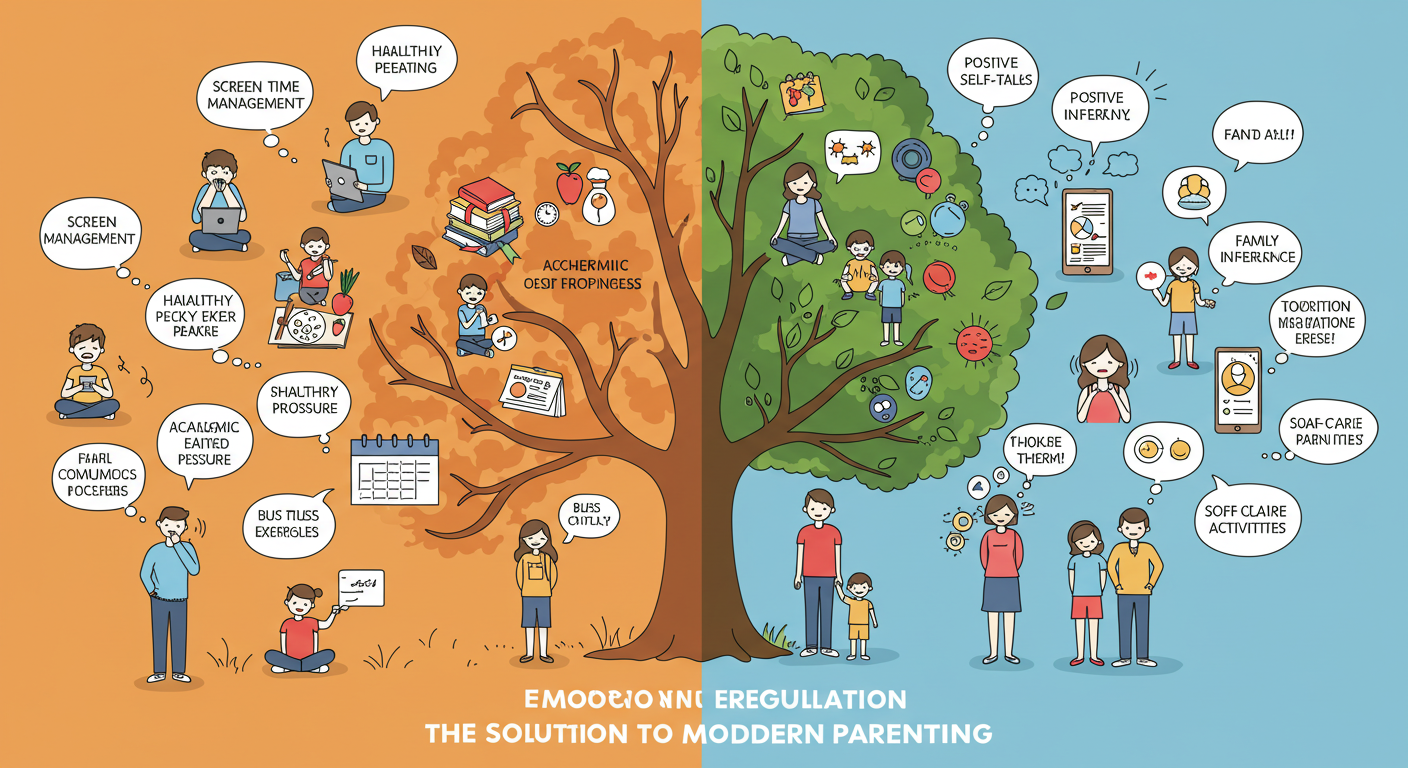 육아 고민 관련 그림