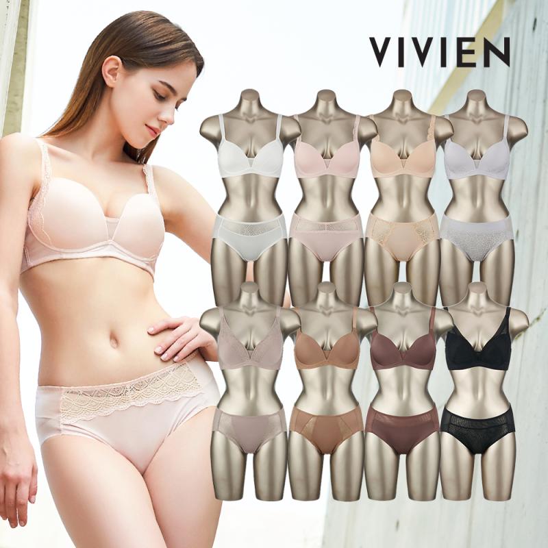 비비안스킨핏 외 홈쇼핑 상품 노와이어브라 브라렛 여자속옷세트 모음전