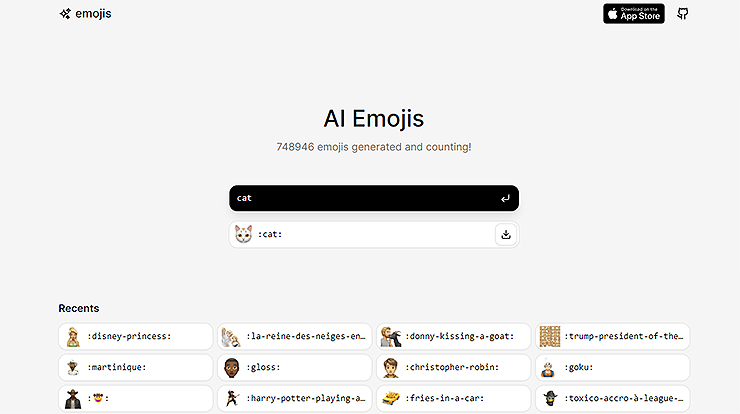 emojis-cat-입력-및-고양이-이모지-생성-결과