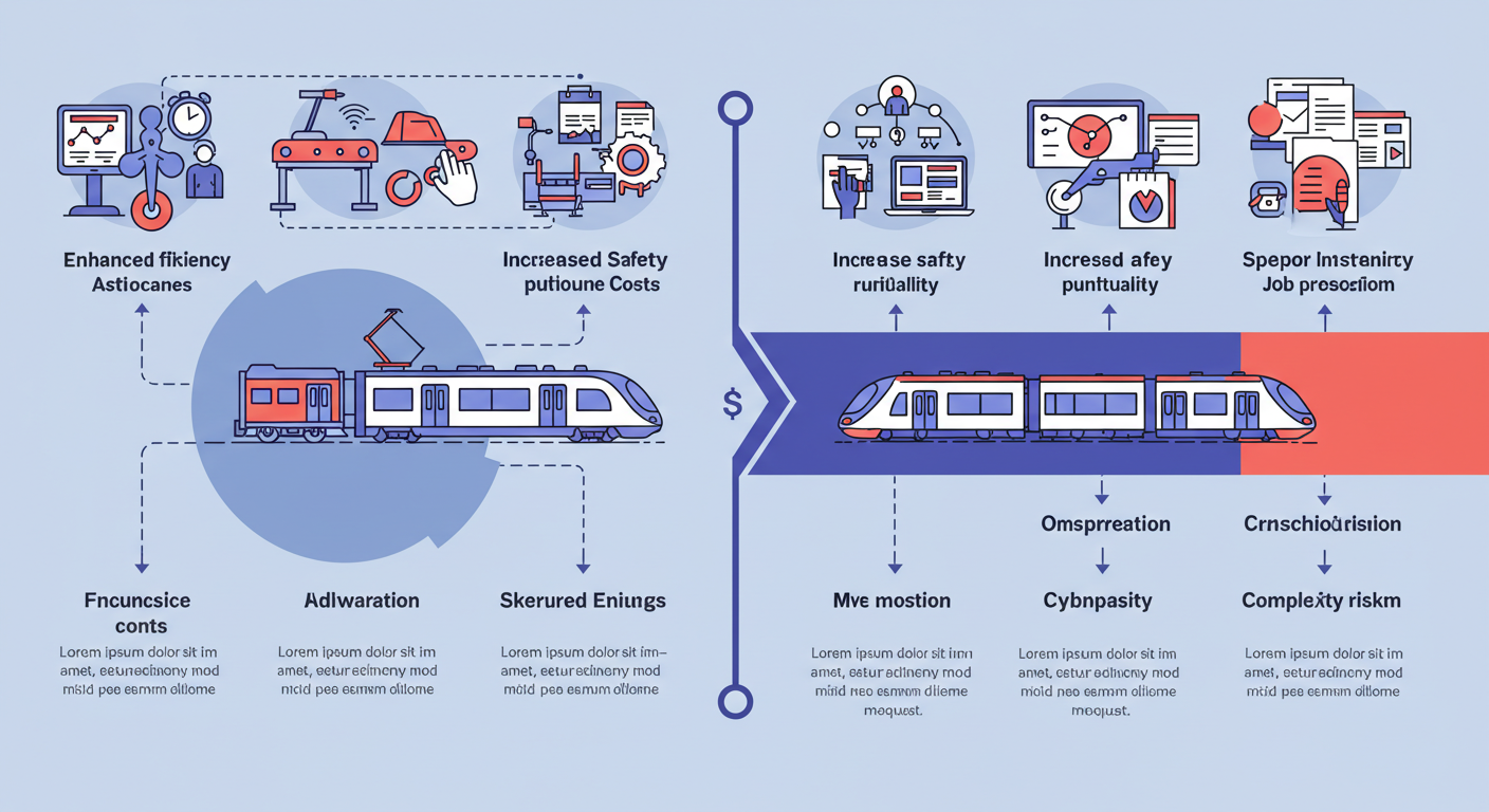 철도 시스템 자동화의 장단점 비교 분석