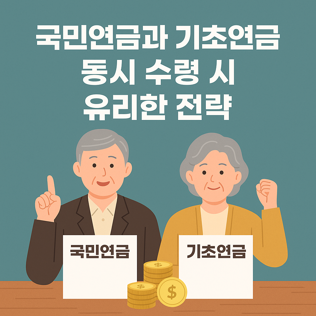 국민연금과 기초연금 동시 수령 시 유리한 전략