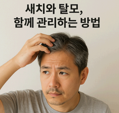 새치와 탈모, 함께 관리하는 방법