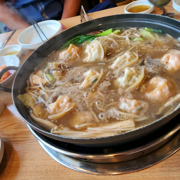 생생정보 우와한 식당 시레기손만두전골