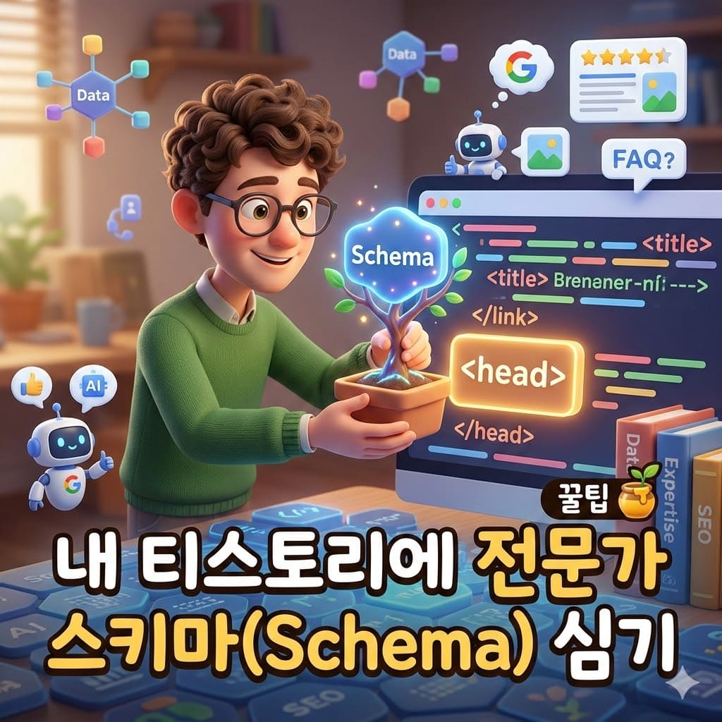 내 티스토리에 전문가 스키마 심고, 검사하기