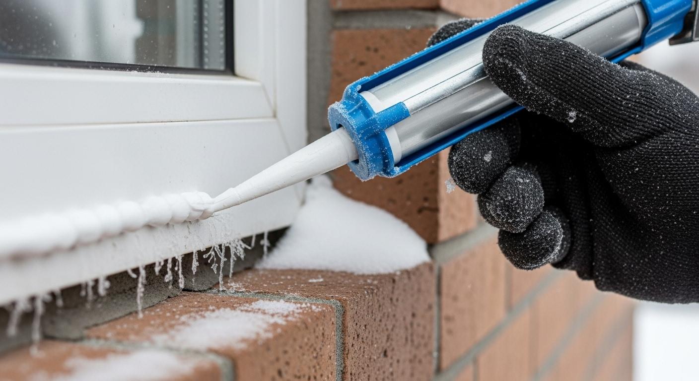 실리콘 작업 온도 겨울