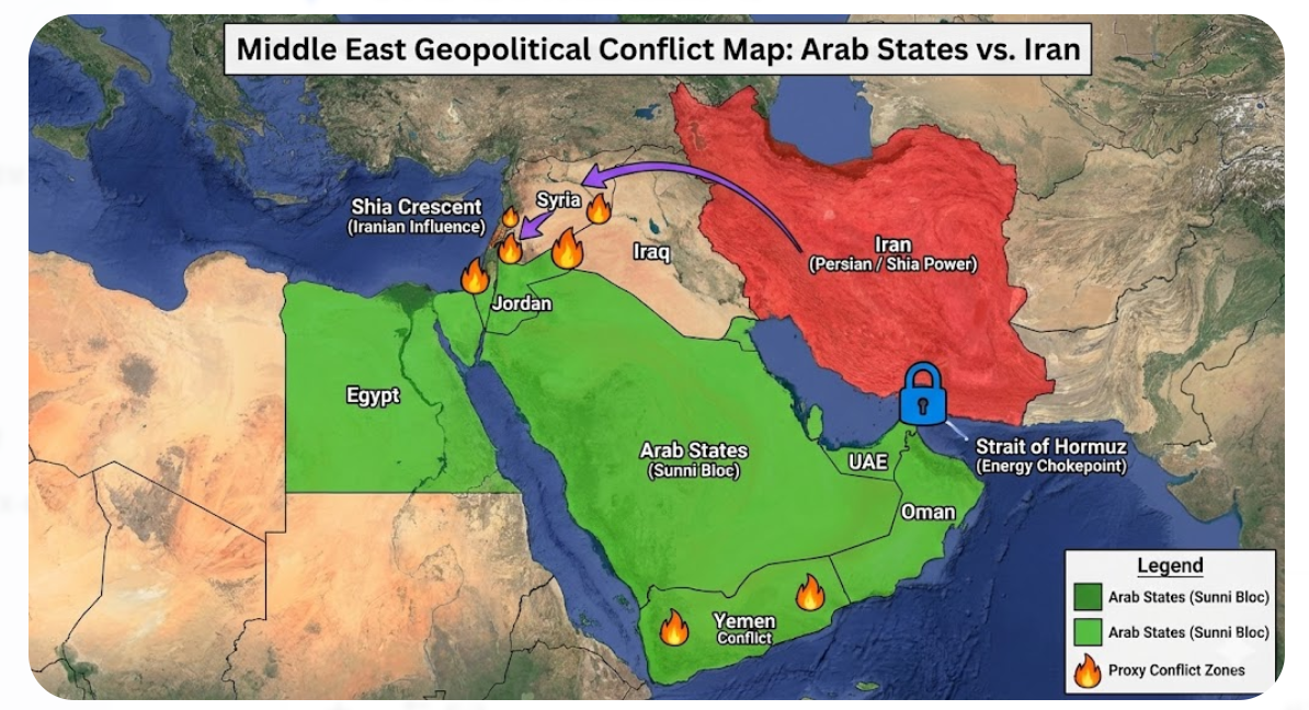 이란과 아랍세력의 갈등