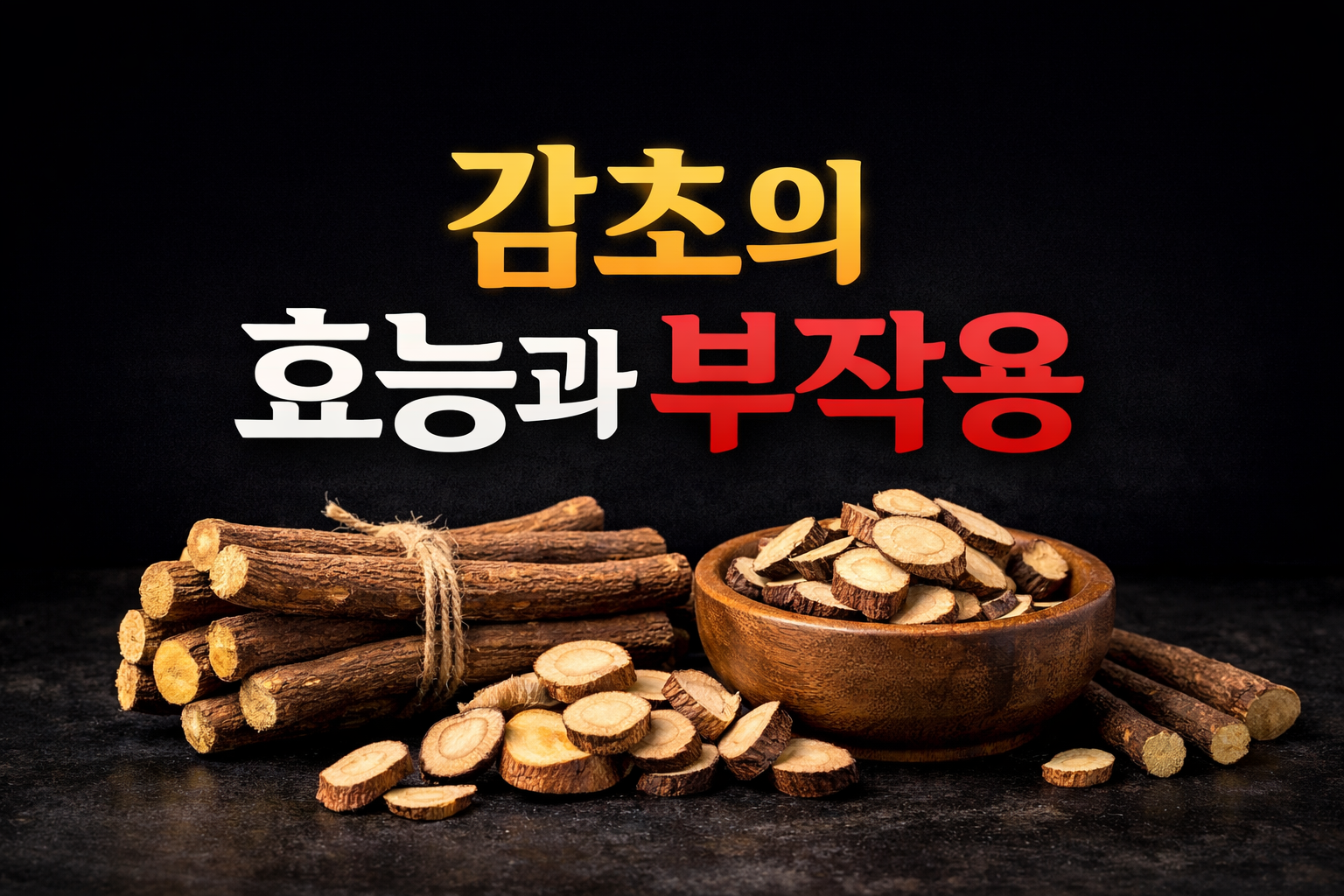 감초의 효능과 부작용