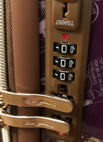 여행용캐리어 TSA LOCK 잠금 여는방법