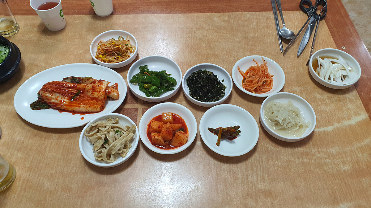 분당 맛집 고창댁설렁탕 밑반찬
