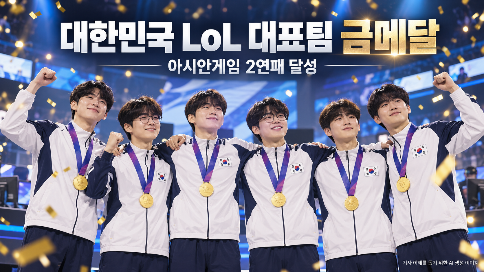 리그 오브 레전드 국가대표 금메달