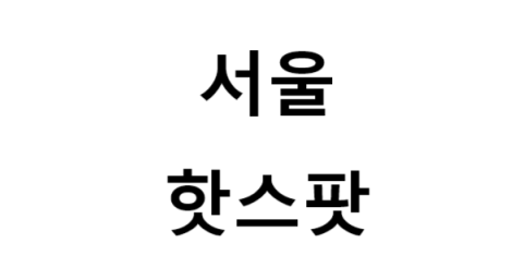 서울 2025 핫스팟 (명소,교통,먹거리)