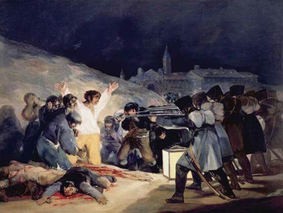 고야 그림 1808년 5월 3일