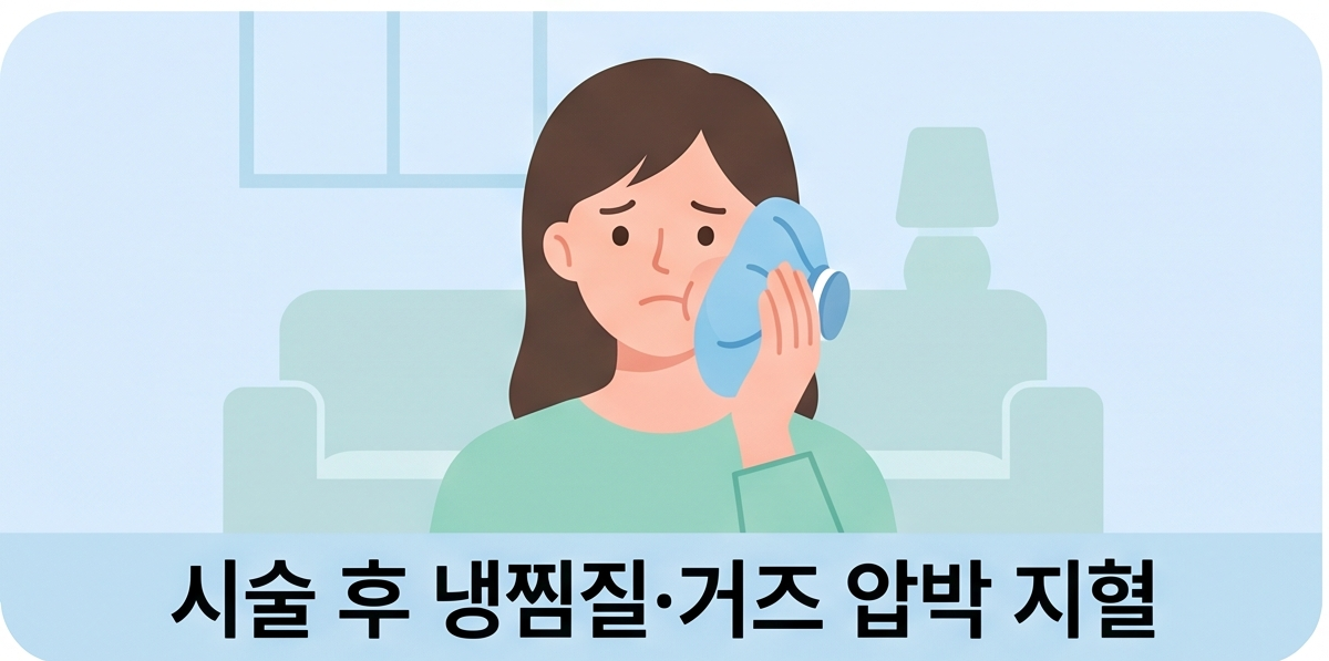 시술 전후 생활 관리