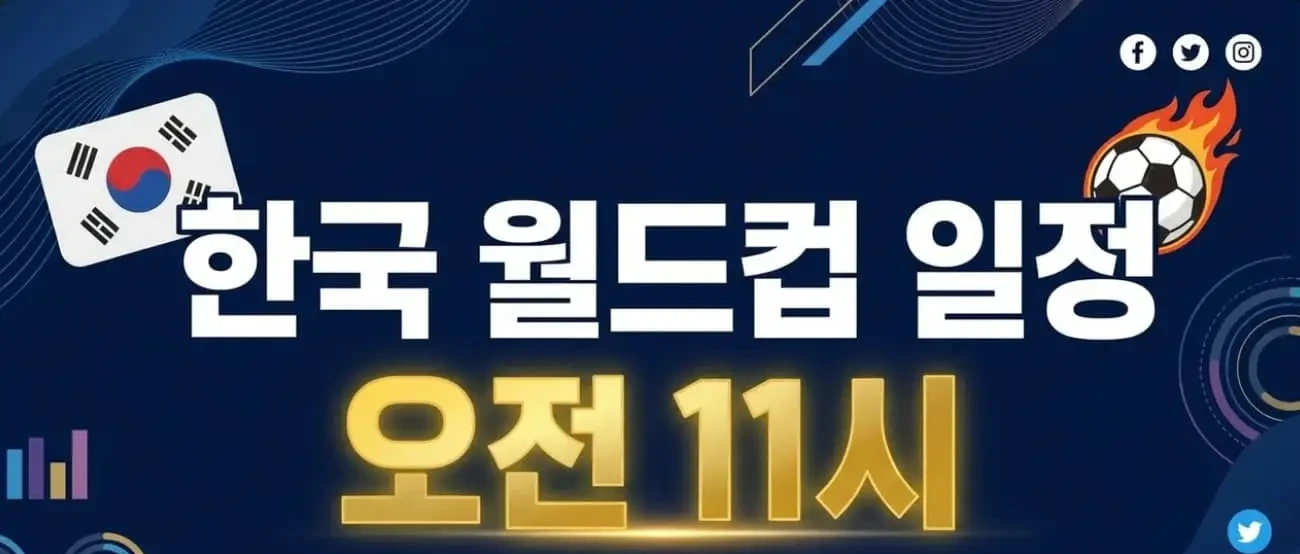 2026 월드컵 조별리그 경기 일정