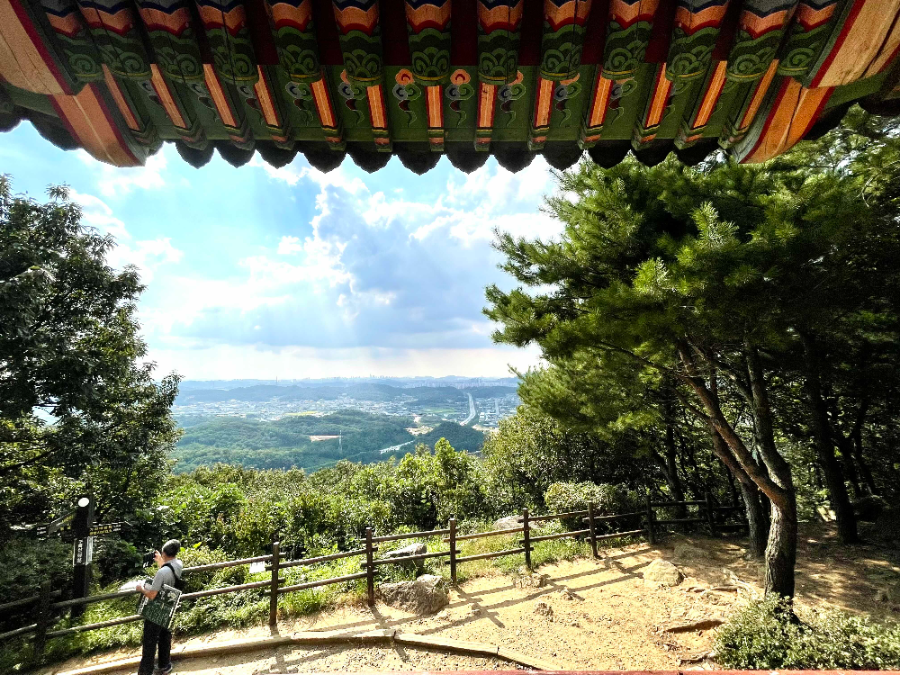 광명 구름산 정상풍광