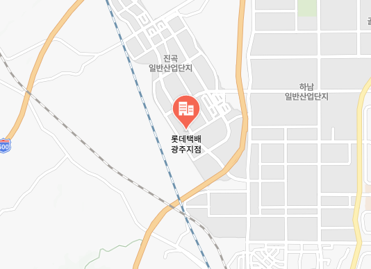 롯데택배 광주지점 위치