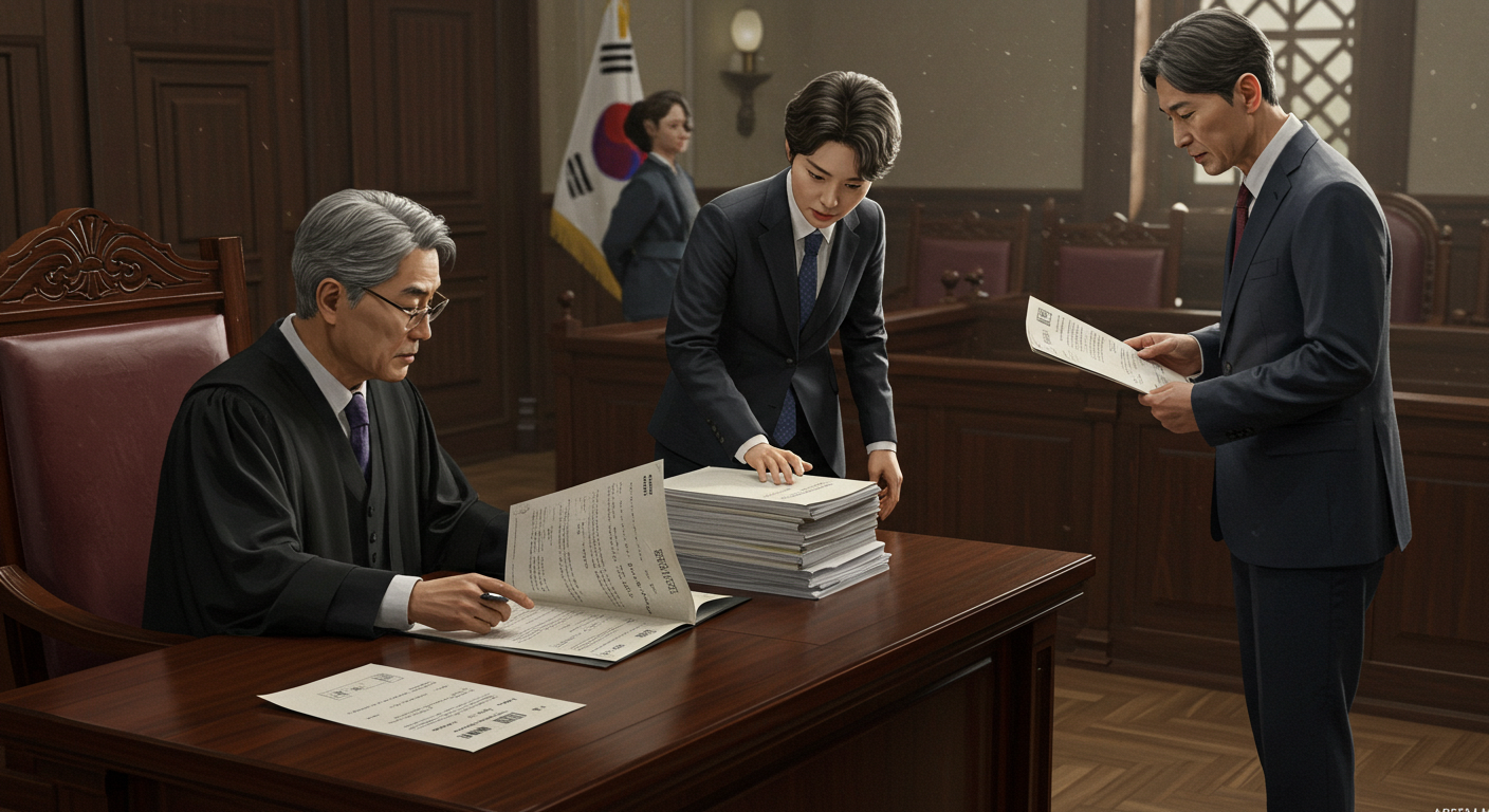 추송서, 항소심, 항소이유서