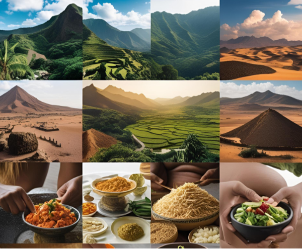 지역적 체질 따라 다른 소화 문제 (체증, 생활습관, 기후)의 이미지