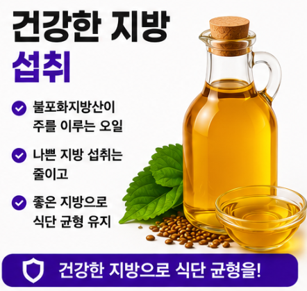 건강한 지방 섭취