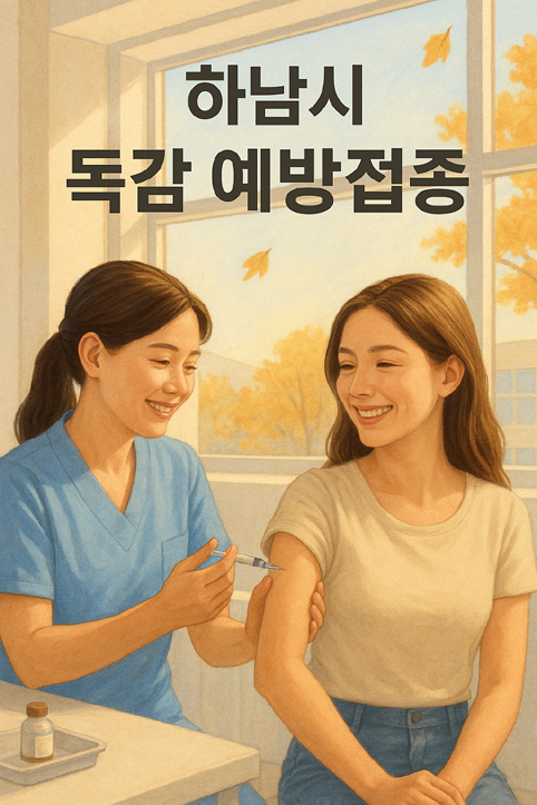 하남시 독감 예방접종 이미지