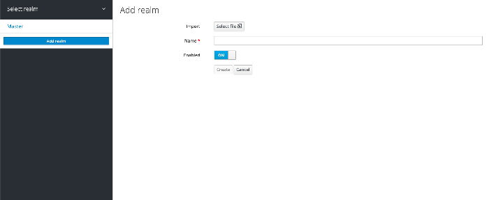 Keycloak Realm 생성
