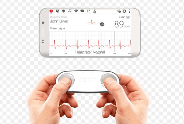 스마트폰과 연동한 심박수,칼로리 관리법