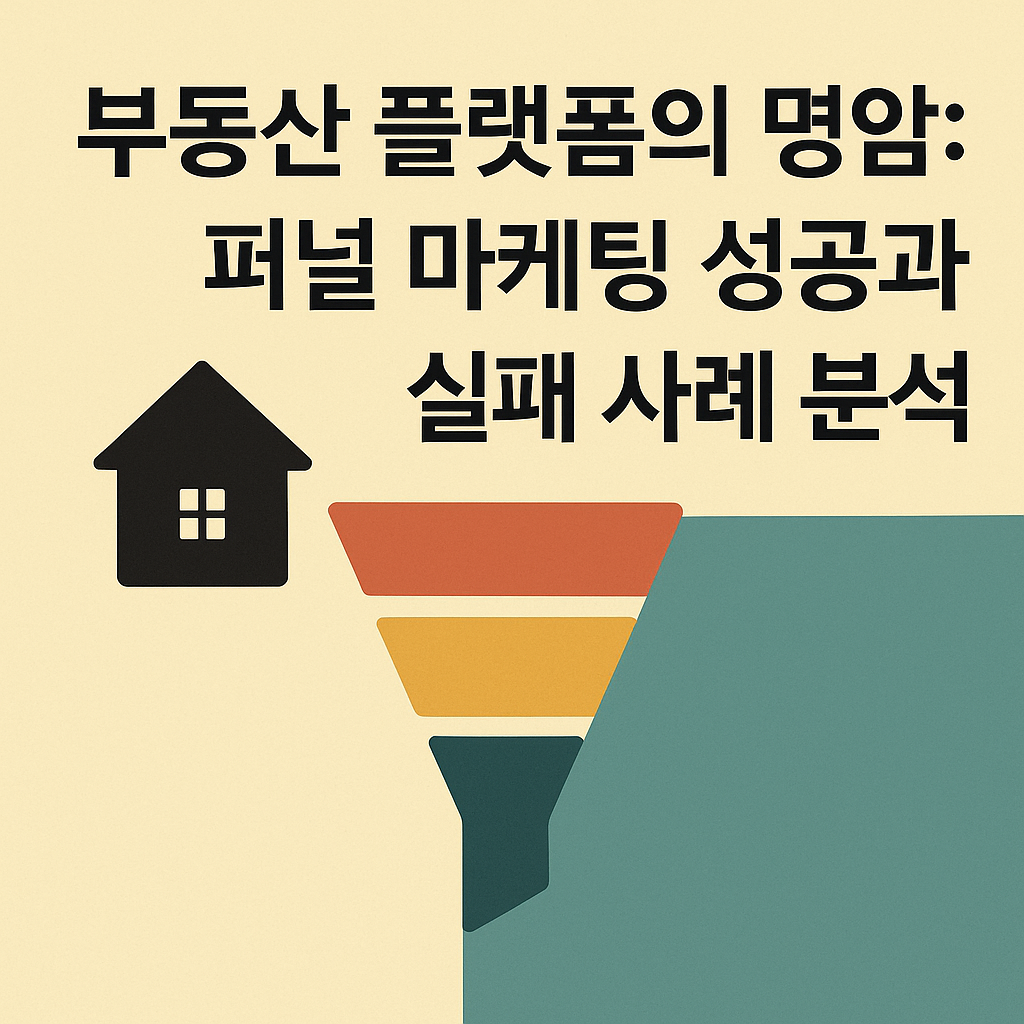 부동산 플랫폼의 명암: 퍼널 마케팅 성공과 실패 사례 분석