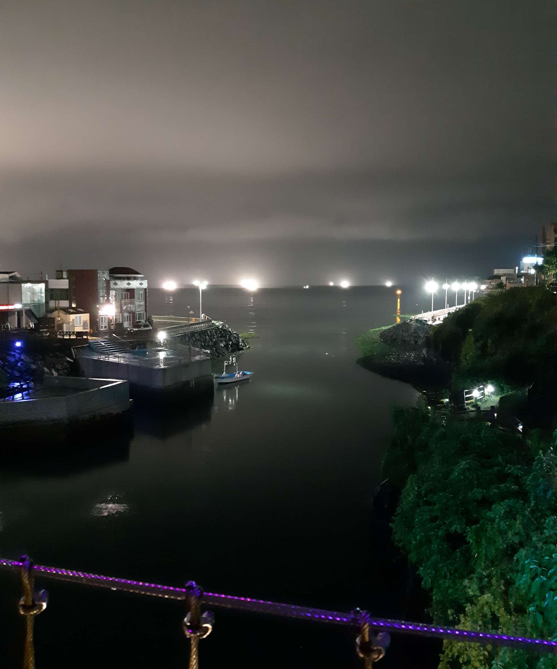 용두암 해변 야경