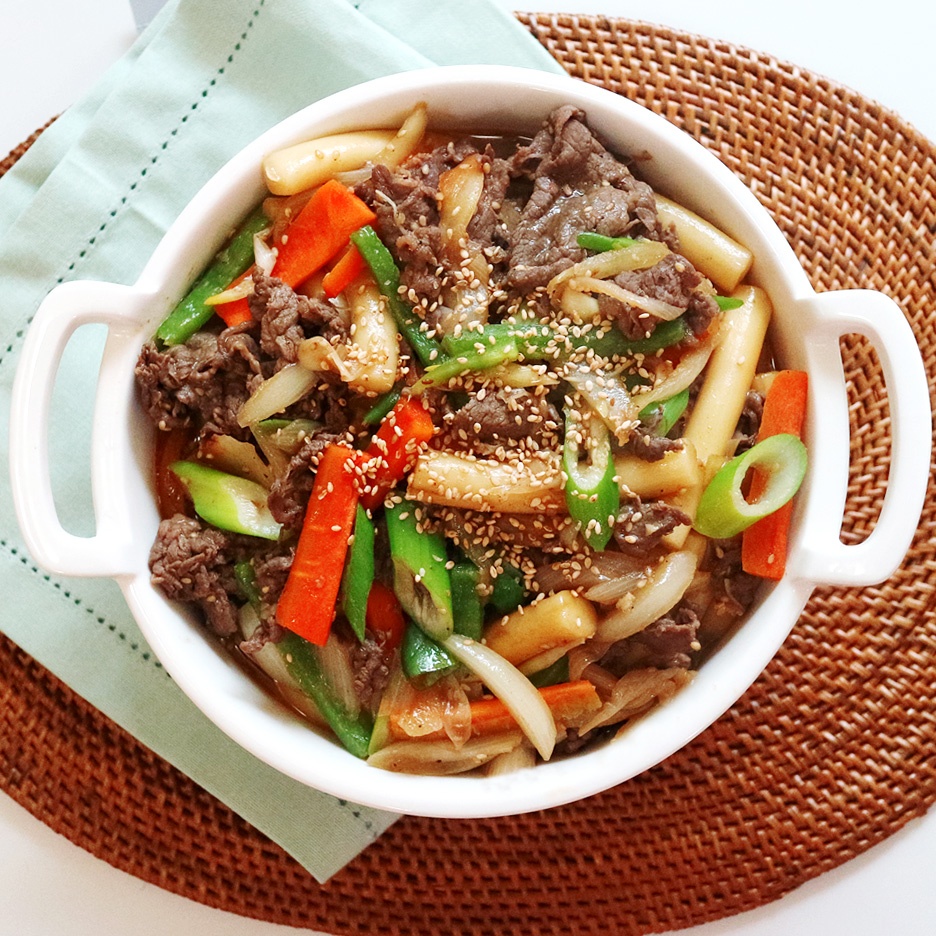 궁중떡볶이 황금레시피 완성이미지