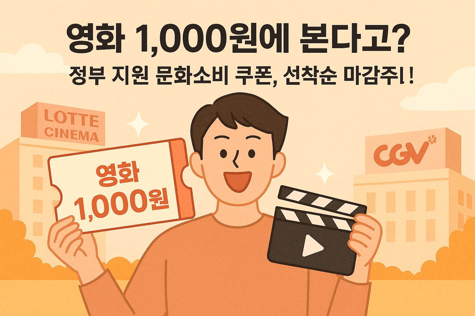 영화 1편이 단돈 1,000원