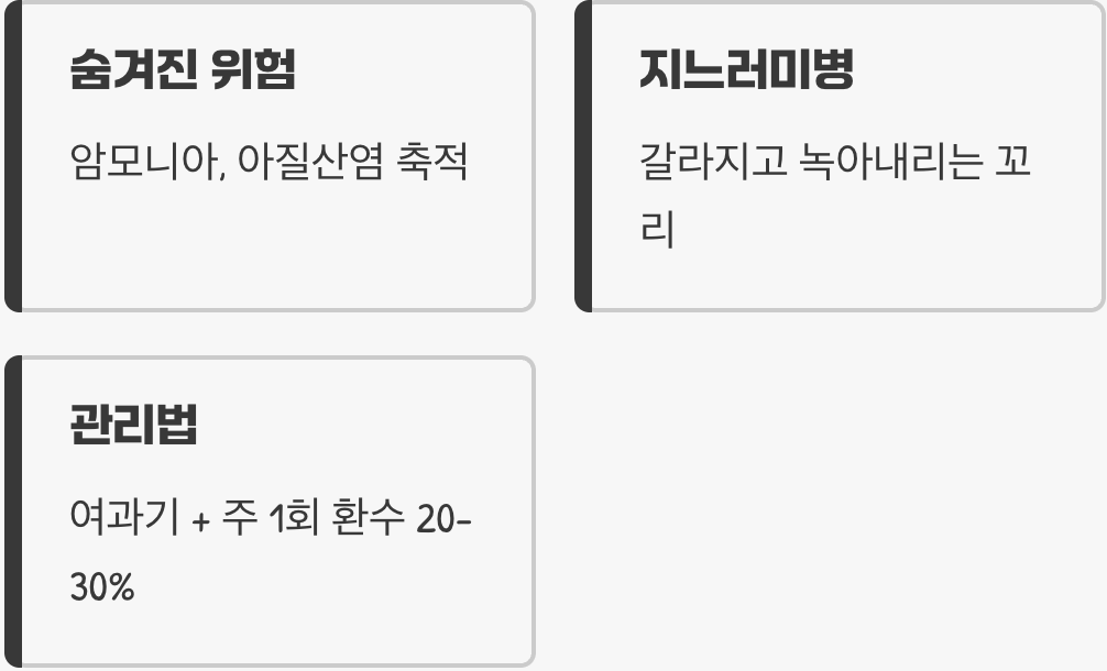 3. '이 정도면 깨끗하겠지'라는 착각
