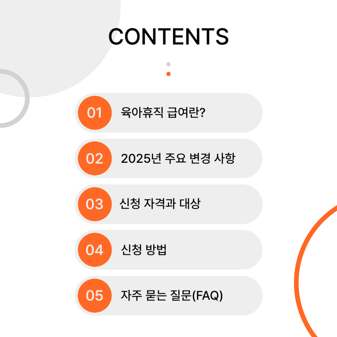 2025 육아휴직 급여 혜택과 신청 방법