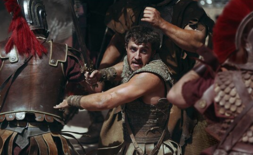 글래디에이터2 주인공인 루시우스.