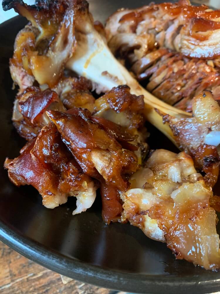 미니 족발 부분