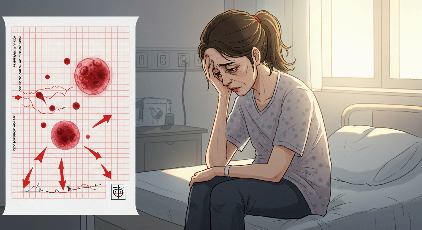 적혈구 수치가 높으면 두통이나 홍조 증상이 생기기도 해요