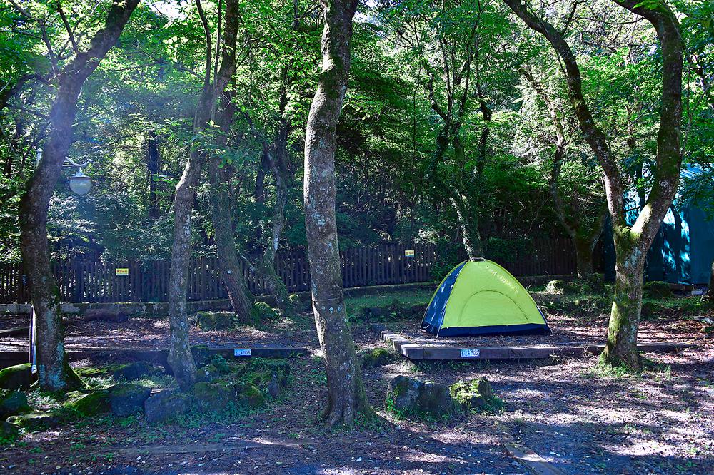 제주도 한라산국립공원 관음사지구 야영장