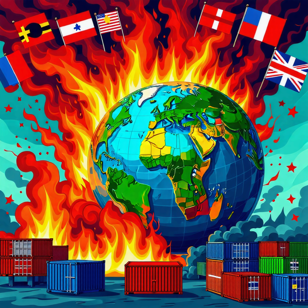 2025년 불붙는 관세 전쟁: 글로벌 경제와 시장에 미치는 영향